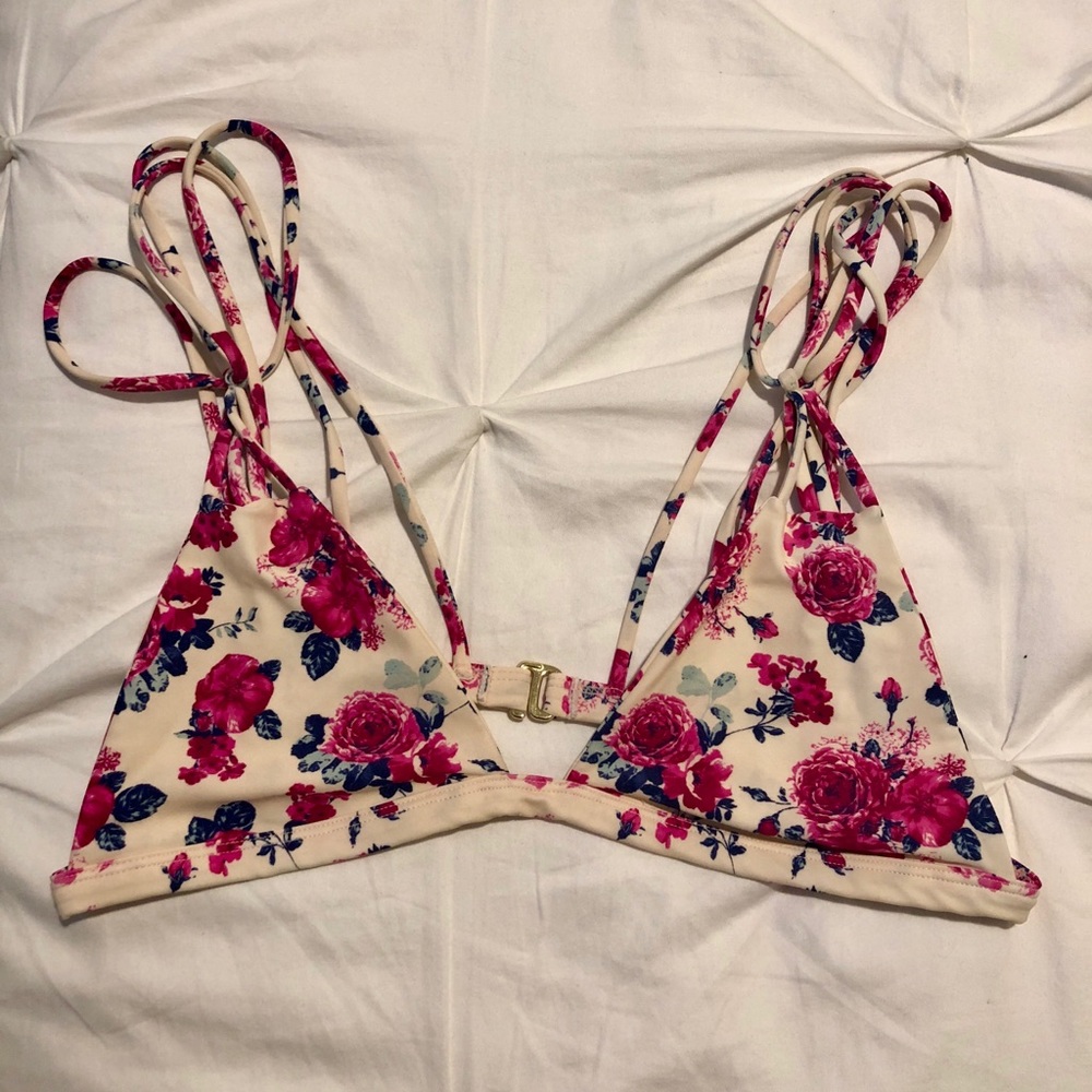 Tori Praver strappy bikini top